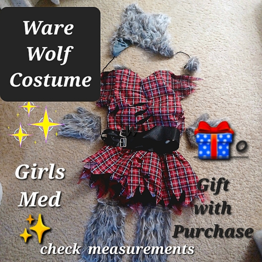 Ware Wolf  Halloween Costume - size check measurements